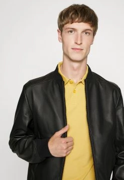 BOSS MALBA - Chaqueta De Cuero - Black, Hombre -Outlet BOSS Tienda 26ac44a431ca4dc4998b84009c66443f