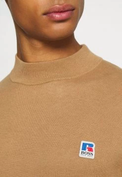 BOSS X RUSSELL ATHLETIC KRUMOK - Jersey De Punto - Medium Beige, Hombre -Outlet BOSS Tienda 27abf77ba6084b9297f4dbf97daf0fca