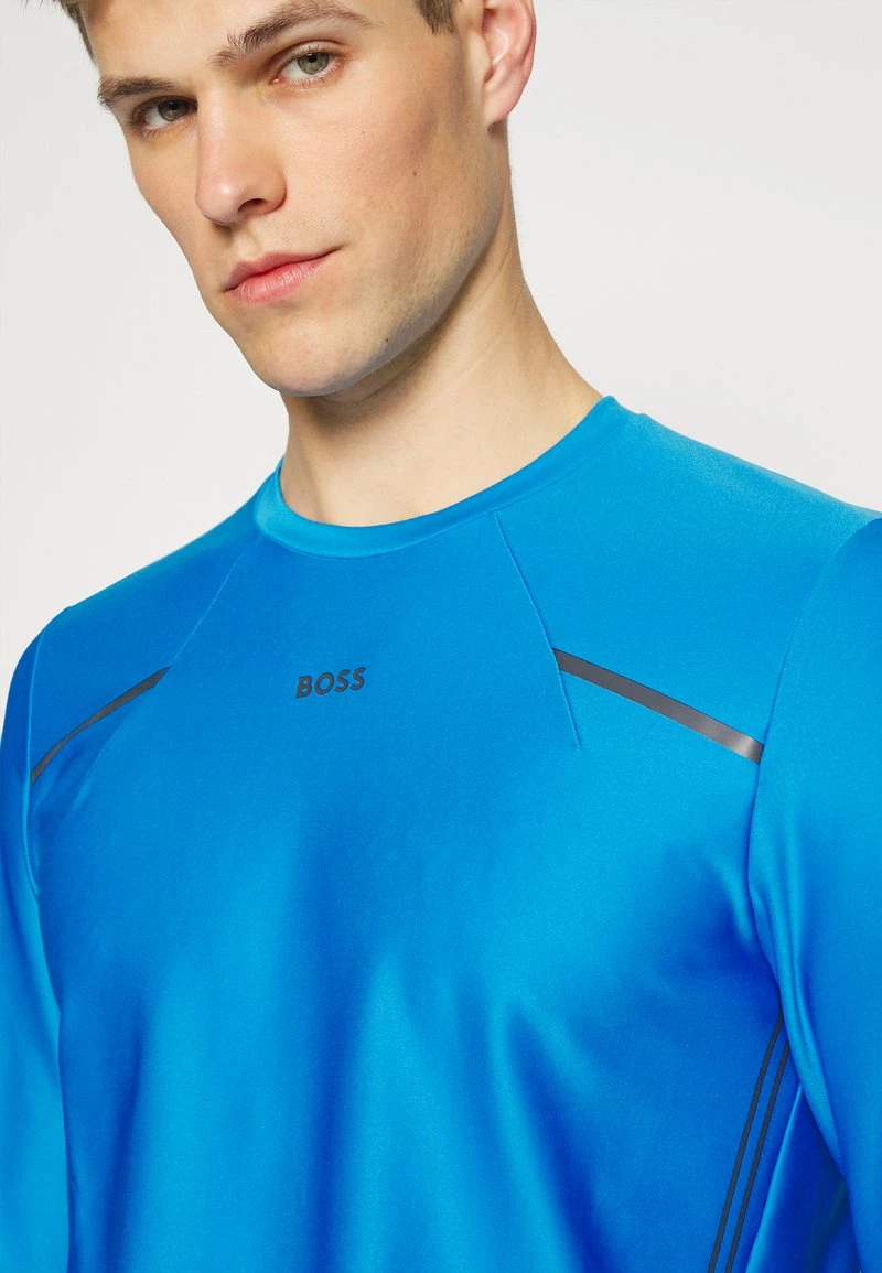 BOSS SALBO GYM - Camiseta De Manga Larga - Open Blue, Hombre 6 BOSS SALBO GYM - Camiseta De Manga Larga - Open Blue, Hombre - Imagen 6