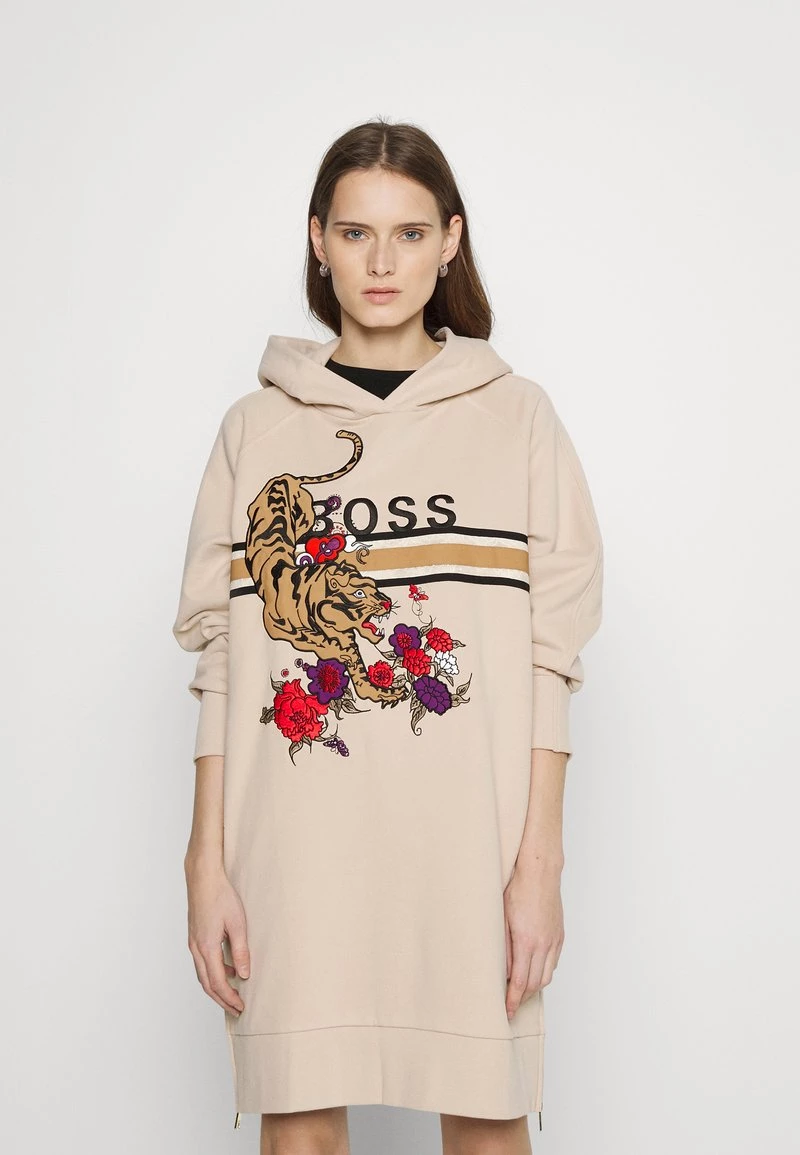 BOSS EHAILEY - Vestido Informal - Light Beige, Mujer 1 BOSS EHAILEY - Vestido Informal - Light Beige, Mujer
