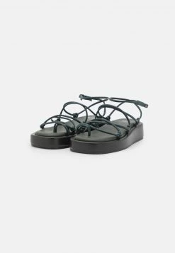 BOSS SCARLET MIGNONS - Sandalias De Dedo - Dark Green, Mujer -Outlet BOSS Tienda 2914d044f62445e68eca9e9d83f95043