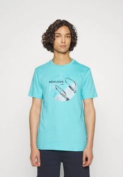 BOSS THINKING - Camiseta Estampada - Open Blue, Hombre