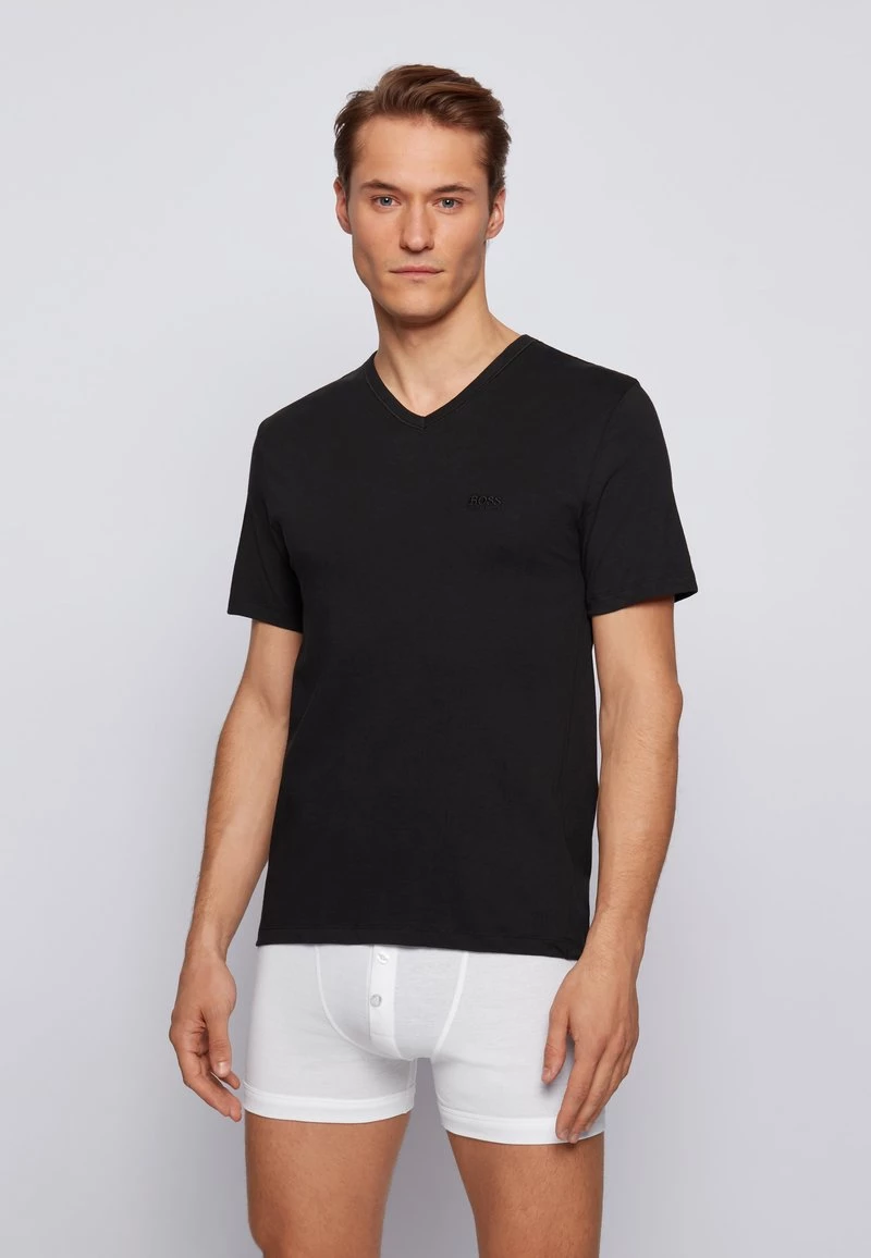 BOSS 3 PACK - Camiseta Interior - Black, Hombre 2 BOSS 3 PACK - Camiseta Interior - Black, Hombre - Imagen 2