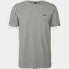 BOSS TEE - Camiseta Básica - Light/pastel Grey, Hombre