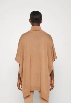 BOSS LANDERAZ - Poncho - Camel, Mujer -Outlet BOSS Tienda 2da902f97f594d64916d1ad50a08a9b8