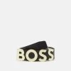 BOSS BOLD UNISEX - Cinturón - Black, Unisexo