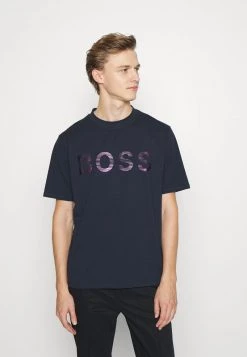 BOSS TANEK - Camiseta Estampada - Sky Captain, Hombre