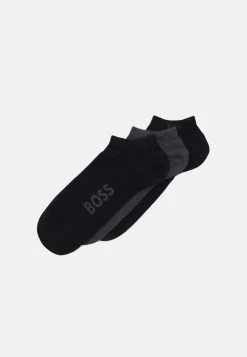 BOSS LOGO 3 PACK - Calcetines - Black, Hombre