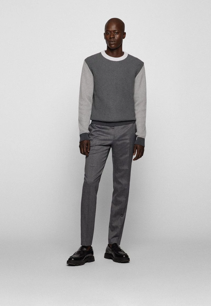 BOSS URAMBO - Jersey De Punto - Medium Grey, Hombre 2 BOSS URAMBO - Jersey De Punto - Medium Grey, Hombre - Imagen 2