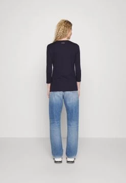 BOSS ECIRASA - Camiseta De Manga Larga - Midnight, Mujer -Outlet BOSS Tienda 300c0b08a39041f797df877b2d113309