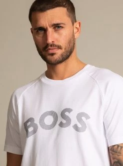 BOSS NAPS TEE - Camiseta Estampada - White, Hombre -Outlet BOSS Tienda 3060a7ad9eea4f79a32d6ae9eb303a7d