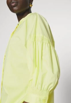 BOSS BESMOA - Camisa - Medium Yellow, Mujer -Outlet BOSS Tienda 3096b9faedcc421cac0e7f6d410f53a4