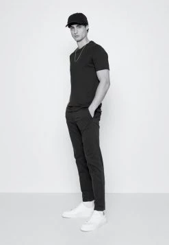 BOSS TABER - Pantalones Chinos - Dark Blue, Hombre -Outlet BOSS Tienda 309a91cfe53b4db190e279a877597a9a