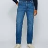 BOSS Vaqueros Rectos - Blue, Hombre