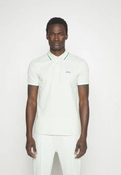 BOSS PAUL CURVED - Polo - Open Green, Hombre
