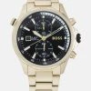 BOSS GLOBETROTTER - Cronógrafo - Gold-coloured/black, Hombre