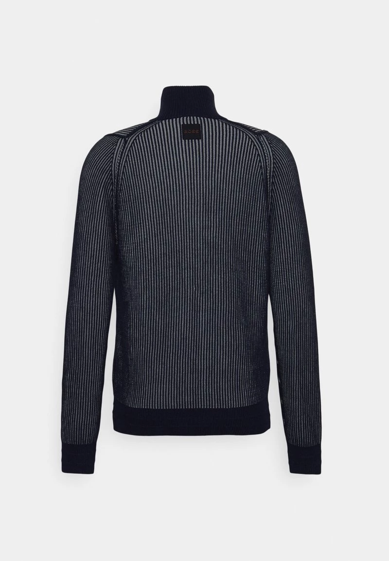 BOSS APOKER - Chaqueta De Punto - Dark Blue, Hombre 2 BOSS APOKER - Chaqueta De Punto - Dark Blue, Hombre - Imagen 2