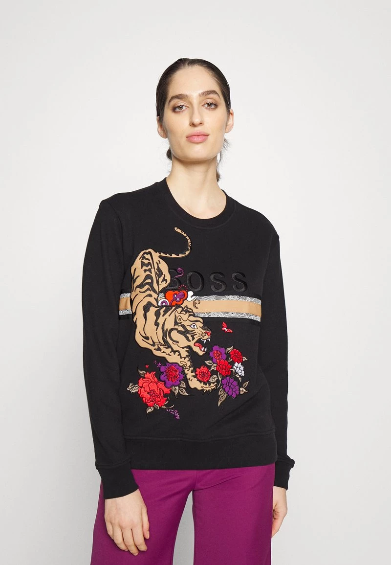 BOSS ELA - Sudadera - Black, Mujer 1 BOSS ELA - Sudadera - Black, Mujer