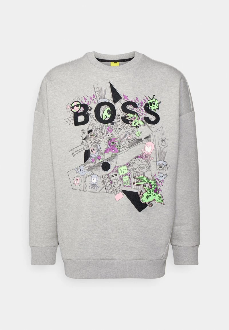 BOSS SALBO LOTUS - Sudadera - Light/pastel Grey, Hombre 5 BOSS SALBO LOTUS - Sudadera - Light/pastel Grey, Hombre - Imagen 5