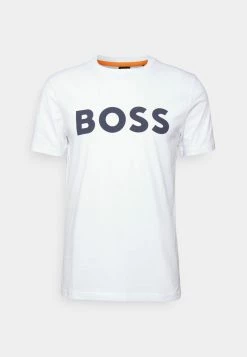 BOSS Thinking - Camiseta Estampada - White, Hombre