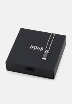 BOSS BENNETT - Collar - Silver-coloured/black, Hombre -Outlet BOSS Tienda 34ea726e9efb412c94ec22c6245734c6