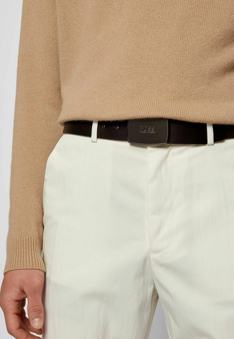 BOSS TITANIUM_RUNN - Cinturón - Dark Brown, Hombre 2 BOSS TITANIUM_RUNN - Cinturón - Dark Brown, Hombre - Imagen 2