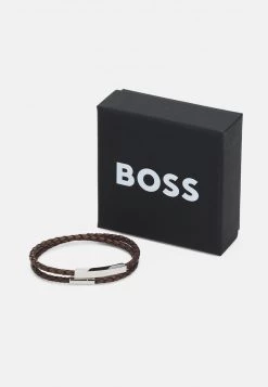 BOSS BRIAN UNISEX - Pulsera - Medium Brown, Unisexo -Outlet BOSS Tienda 36145448bb474fafaf88dda59b30ad3a