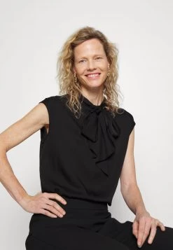 BOSS TILUNA SIDEZIP - Pantalones - Black, Mujer -Outlet BOSS Tienda 36417913f490406ebb7897f7260836e5