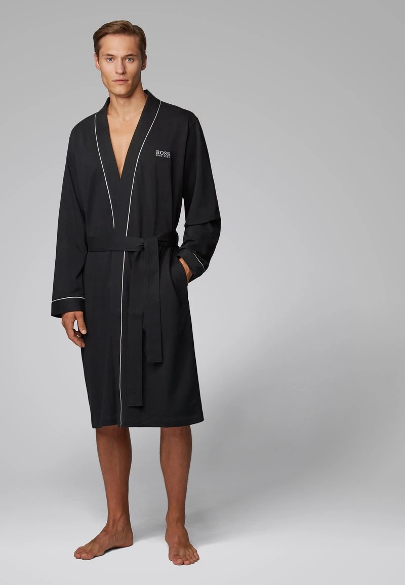 BOSS AUTHENTIC - Albornoz - Black, Hombre 1 BOSS AUTHENTIC - Albornoz - Black, Hombre