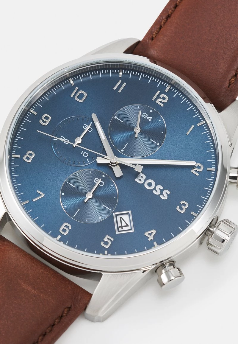 BOSS SKYMASTER - Reloj - Brown/silver Blue, Hombre 4 BOSS SKYMASTER - Reloj - Brown/silver Blue, Hombre - Imagen 4