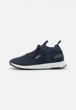 BOSS TITANIUM RUNN - Zapatillas - Dark Blue, Hombre