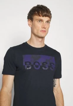 BOSS TYRO - Camiseta Estampada - Dark Blue, Hombre -Outlet BOSS Tienda 36f6f0f2019d4d508f8c22ed149e3869