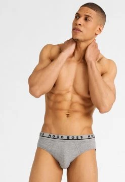 BOSS 3 PACK - COTTON STRETCH MINI 3P BM - Braguitas - White/grey/black, Hombre -Outlet BOSS Tienda 38852e1ebde248a0af69c153cb2f0bf6