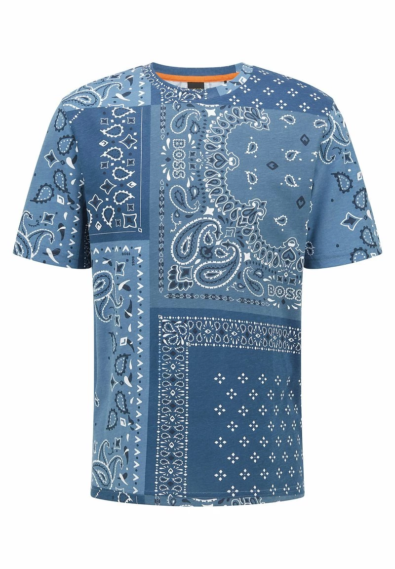 BOSS TALLOVER - Camiseta Estampada - Dark Blue, Hombre 5 BOSS TALLOVER - Camiseta Estampada - Dark Blue, Hombre - Imagen 5