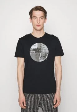 BOSS THINKING - Camiseta Estampada - Black, Hombre