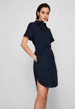 BOSS DASHILE - Vestido Camisero - Open Blue, Mujer