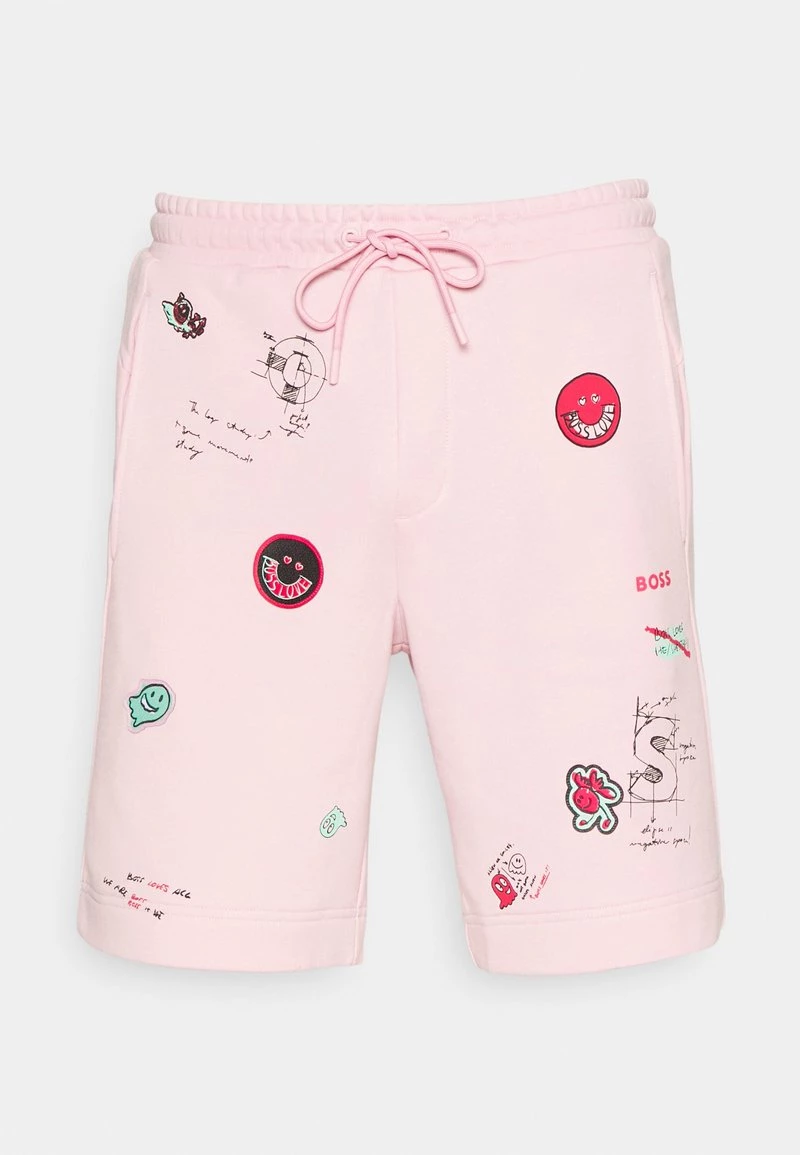 BOSS HOVERART - Shorts - Light Pastel Pink, Hombre 4 BOSS HOVERART - Shorts - Light Pastel Pink, Hombre - Imagen 4