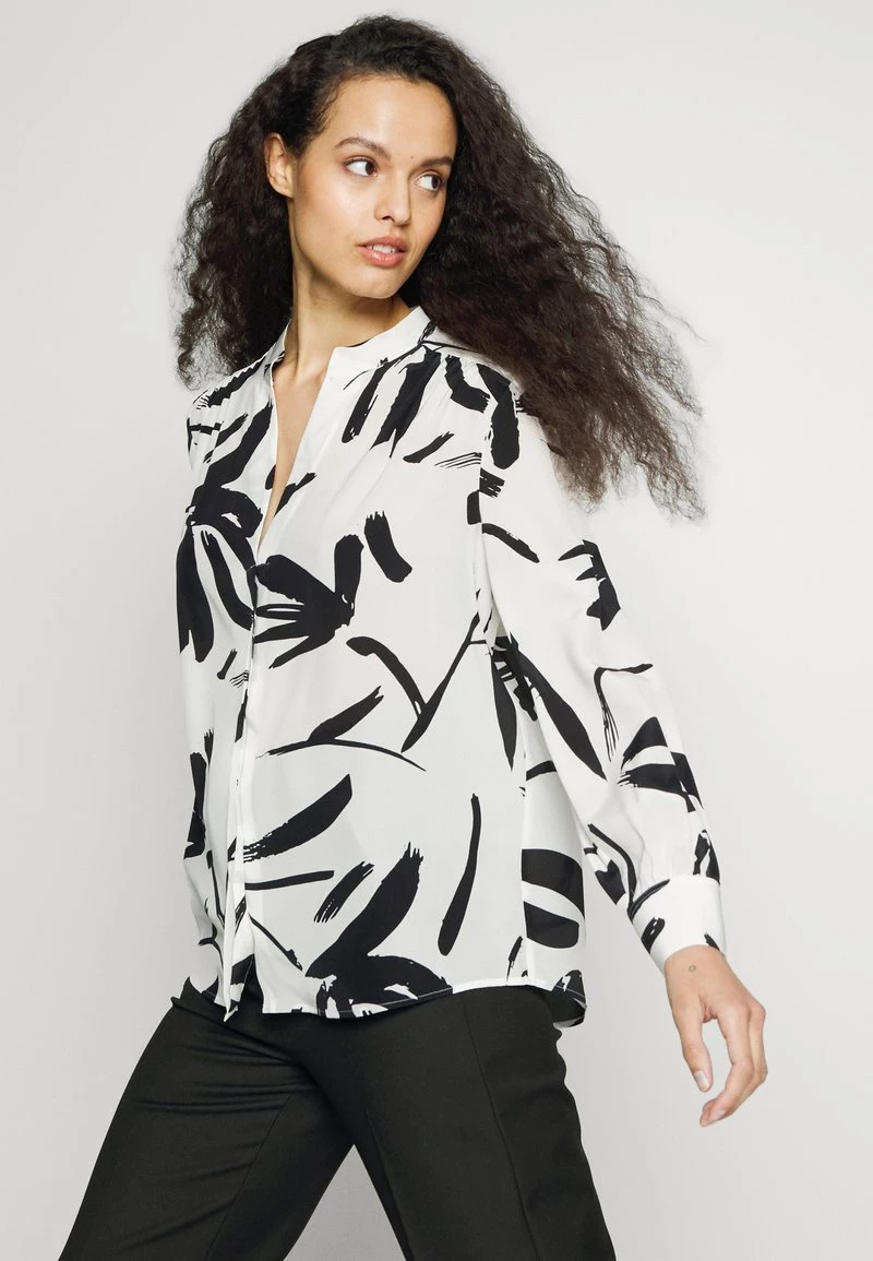 BOSS BANORA - Blusa - White/black, Mujer 5 BOSS BANORA - Blusa - White/black, Mujer - Imagen 5