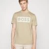 BOSS TIBURT - Camiseta Estampada - Light Beige, Hombre
