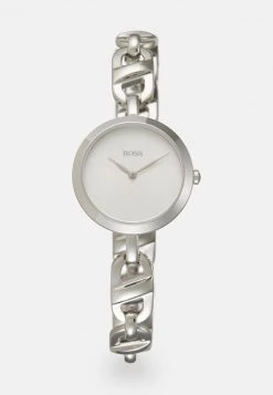 BOSS CHAIN - Reloj - Silver-coloured/white, Mujer