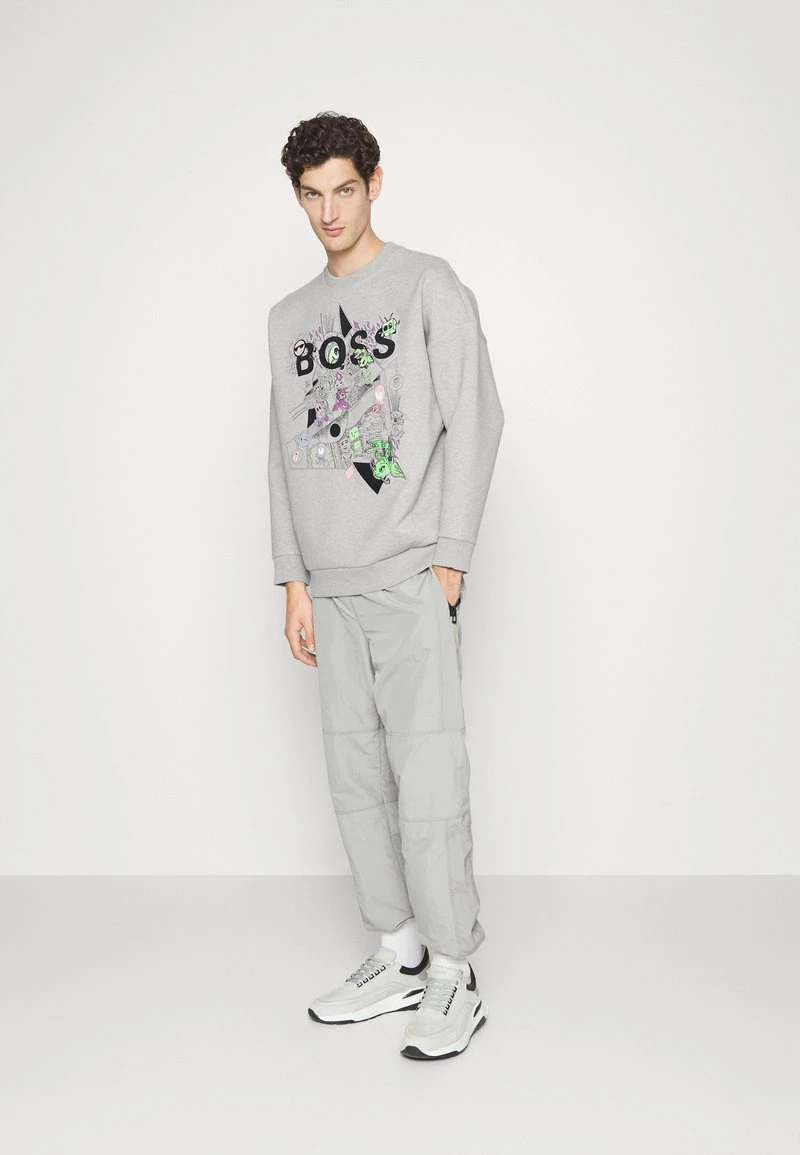 BOSS SALBO LOTUS - Sudadera - Light/pastel Grey, Hombre 2 BOSS SALBO LOTUS - Sudadera - Light/pastel Grey, Hombre - Imagen 2