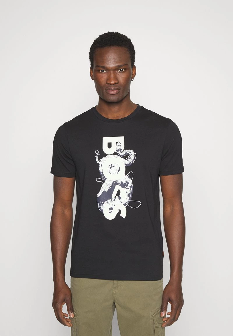 BOSS THINKING - Camiseta Estampada - Black, Hombre 1 BOSS THINKING - Camiseta Estampada - Black, Hombre