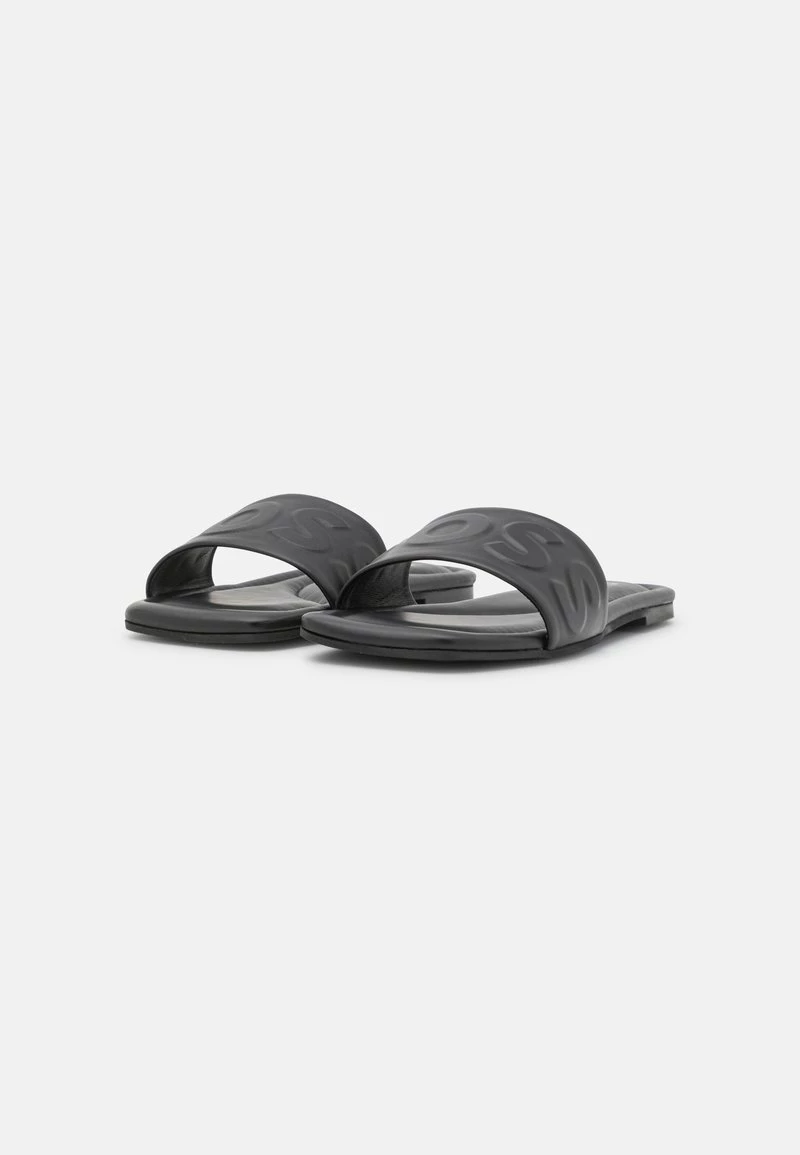 BOSS ADDISON SLIDE - Sandalias Planas - Black, Mujer 3 BOSS ADDISON SLIDE - Sandalias Planas - Black, Mujer - Imagen 3