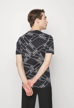 BOSS TIBURT - Camiseta Estampada - Black, Hombre -Outlet BOSS Tienda 41a24c6934aa446fb569041ed1f7aa44