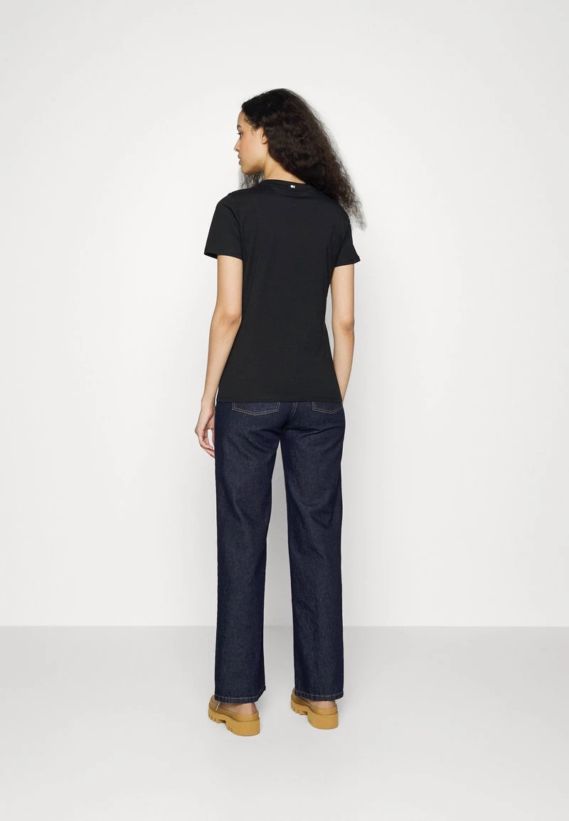 BOSS ELOGO - Camiseta Estampada - Charcoal, Mujer 3 BOSS ELOGO - Camiseta Estampada - Charcoal, Mujer - Imagen 3