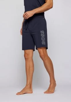 BOSS IDENTITY SHORTS - Pantalón De Pijama - Dark Blue, Hombre