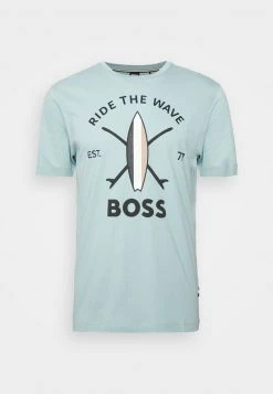 BOSS TYLAN - Camiseta Estampada - Turquoise/aqua, Hombre
