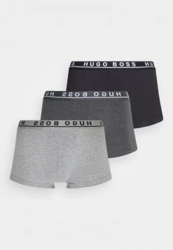 BOSS TRUNK 3 PACK - Culotte - Open Grey, Hombre