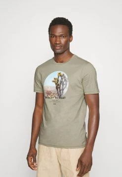 BOSS THINKING - Camiseta Estampada - Light Beige, Hombre