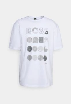 BOSS TEE - Camiseta Estampada - White, Hombre